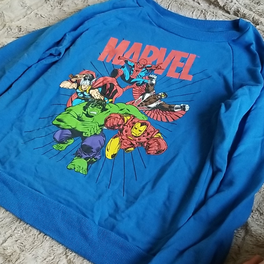 Marvel Thin Sweatshirt - Picture 2 of 7